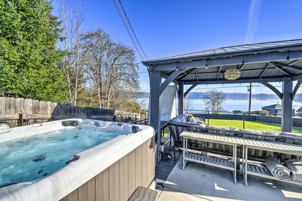 Puget Sound Cabin With Hot Tub And Water Views! Bremerton Eksteriør billede